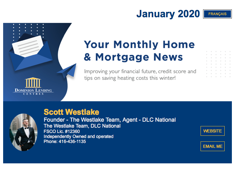 1st Newsletter of 2020! Our January Mortgage Newsletter