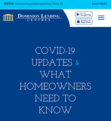 COVID-19 Updates & What Homeowners Need To Know