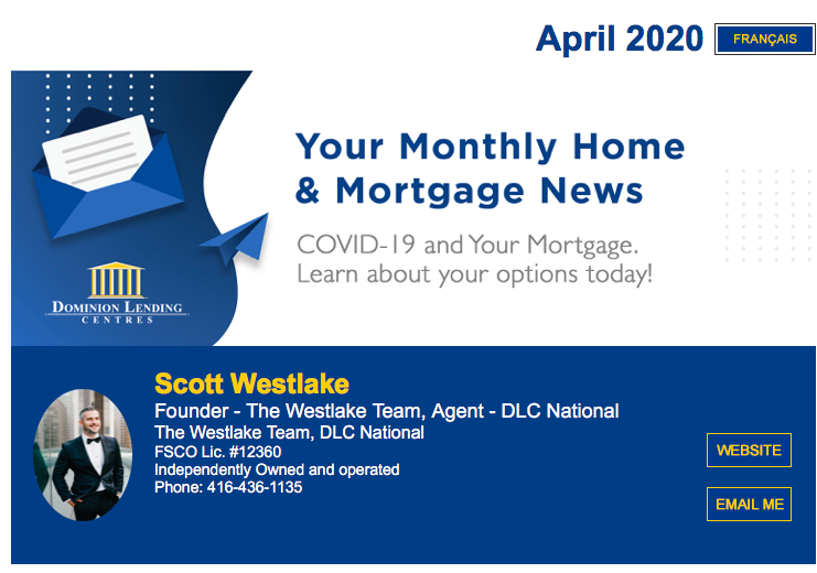 Monthly Mortgage Newsletter April 2020
