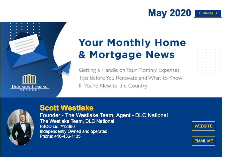 Monthly Mortgage Newsletter May 2020