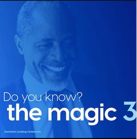 Do You Know The Magic 3 When It Comes To Lenders