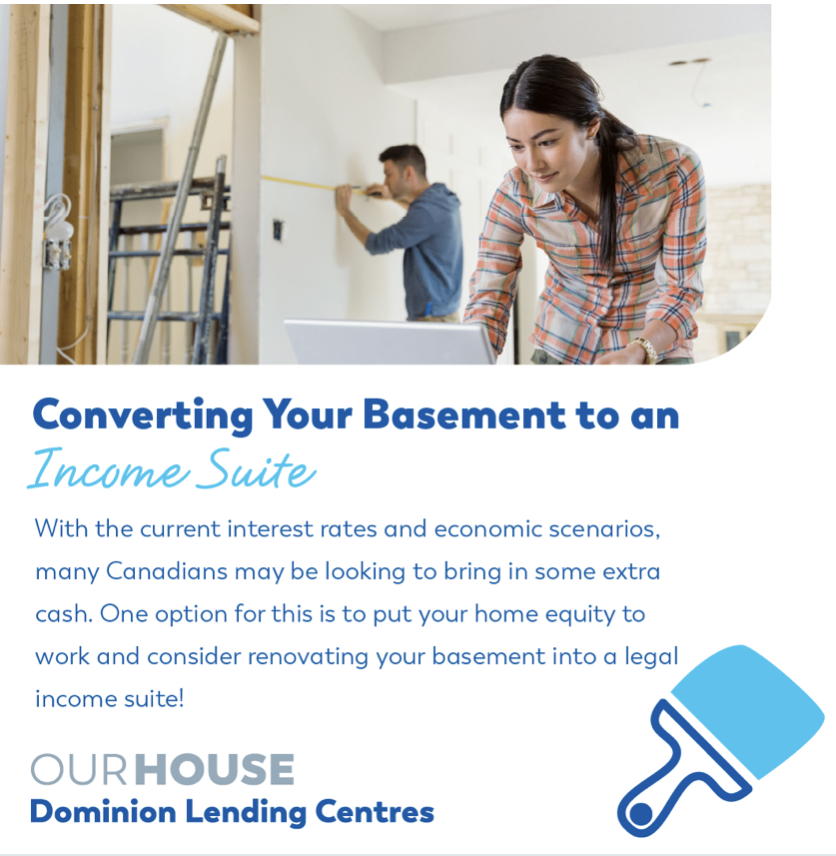 Converting Your Basement to an Income Suite