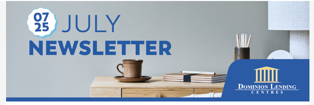 Welcome to the July issue of my monthly newsletter!
