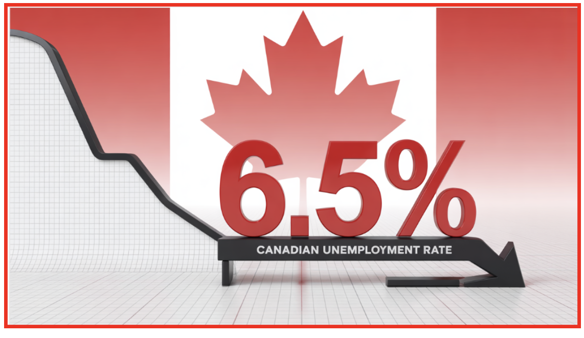 Strong Canadian Job Growth Drove the Unemployment Rate Down to 6.5%